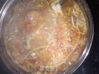 西红柿茄子肉丝面的做法步骤：16