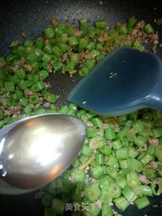 肉末四季豆的做法步骤：4