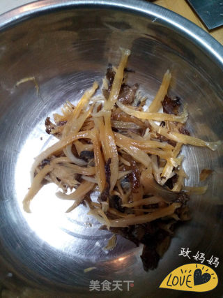 老板鱼翅拌葱的做法步骤：3