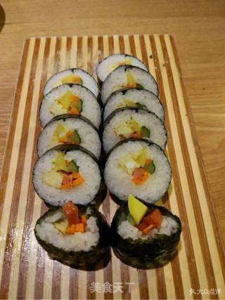 紫菜包饭的做法步骤：6