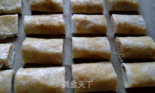 麻酱脆卷的做法步骤：9