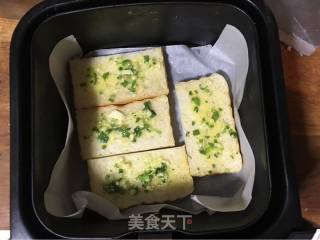 蒜香面包片/空气炸锅版的做法步骤：9