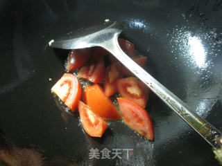 番茄鸡蛋汤面的做法步骤：5