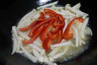 黑胡椒炒菇的做法步骤：6