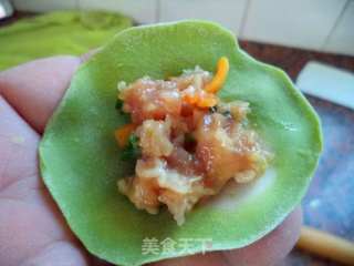 翡翠白菜饺子的做法步骤：11