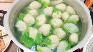 翡翠白菜饺子的做法步骤：14