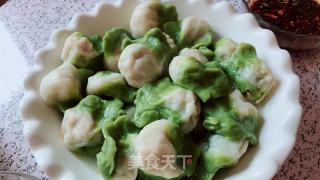 翡翠白菜饺子的做法步骤：15