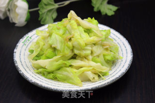 蒜蓉炒包菜的做法步骤：6