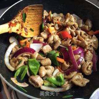 “炖菜”干锅肥肠煲的做法步骤：10