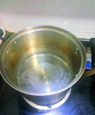 青菜肉粒面的做法步骤：4