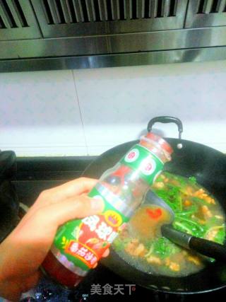 青菜肉粒面的做法步骤：11