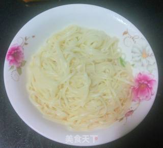 青菜肉粒面的做法步骤：12