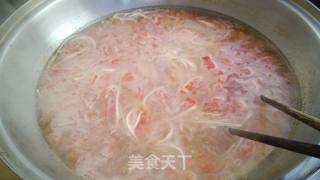 北极虾番茄面的做法步骤：5