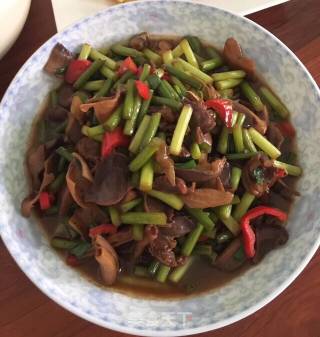 蒜苔鸭胗的做法步骤：9
