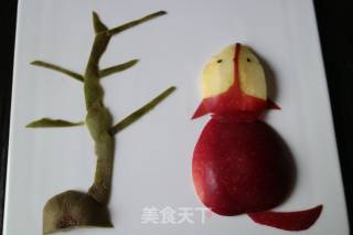 水果拼盘松树的做法步骤：5
