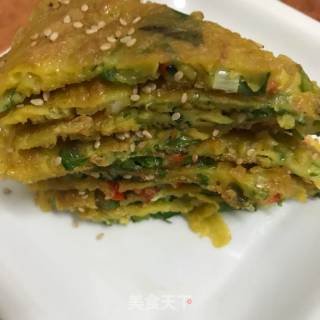 本记葱油饼的做法步骤：4