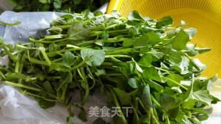 西洋菜骨汤的做法步骤：1