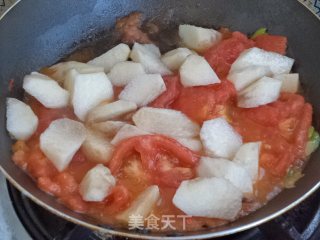 西红柿烩山药的做法步骤：5