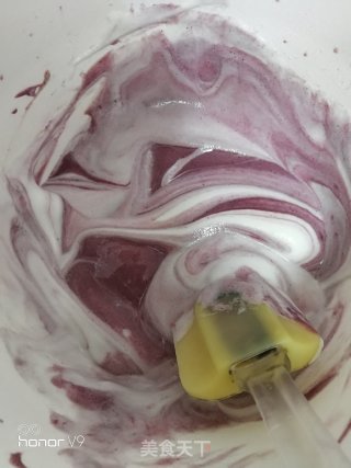蒸出来的美味—紫薯红糖蛋糕的做法步骤：5