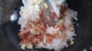 辣白菜炒饭的做法步骤：4