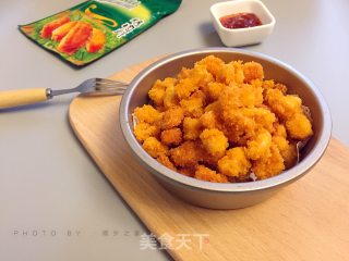 黄金鸡米花的做法步骤：14