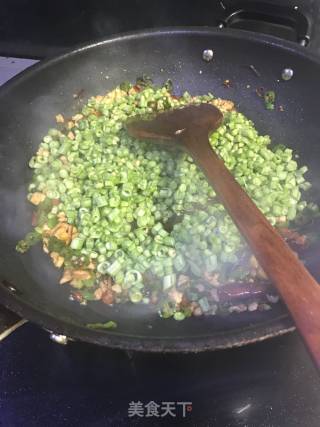 豇豆肉末的做法步骤：7