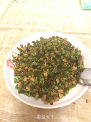 豇豆肉末的做法步骤：9