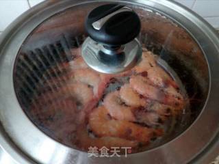 蒸基围虾的做法步骤：3