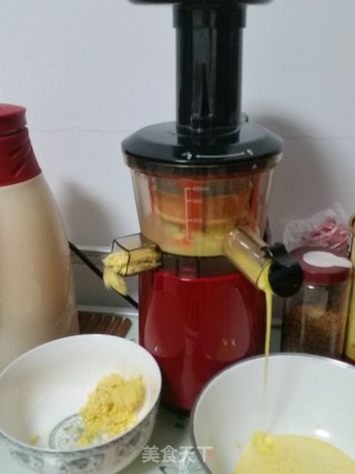 鲜玉米发糕的做法步骤：2