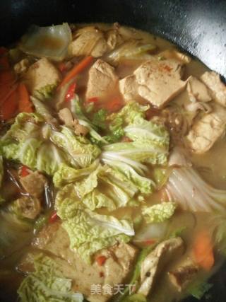 白菜炖豆腐的做法步骤：12