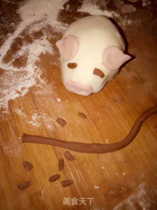 小猪馒头的做法步骤：3