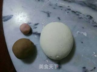 小刺猬豆沙包的做法步骤：3