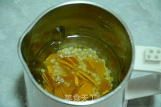 暖胃暖心玉米小麦胚芽黄豆浆的做法步骤：2