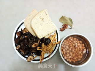 四喜烤麸的做法步骤：1