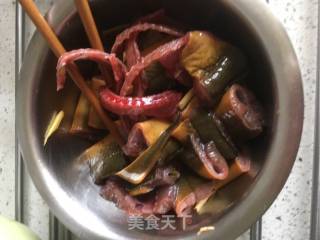 香麦黄鳝的做法步骤：2
