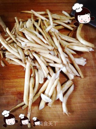 仙草阁私房菜（大鱼大肉）春夏秋冬之冬令进补（培根茶树菇）的做法步骤：4