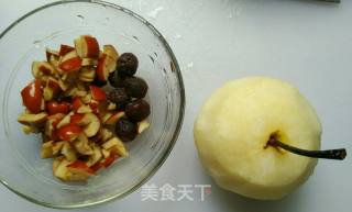 鲜橙汁拌炖甜品的做法步骤：2