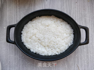 牛丼炸虾仁双拼饭的做法步骤：12