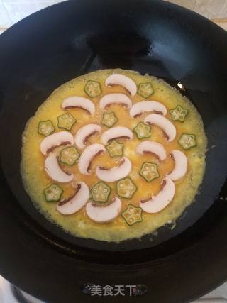 蔬菜蛋饼的做法步骤：3