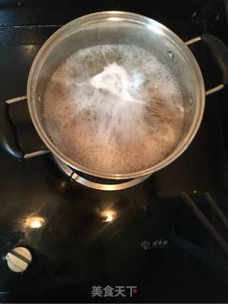 番茄花菜拌面的做法步骤：4
