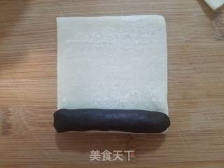 豆沙卷的做法步骤：2