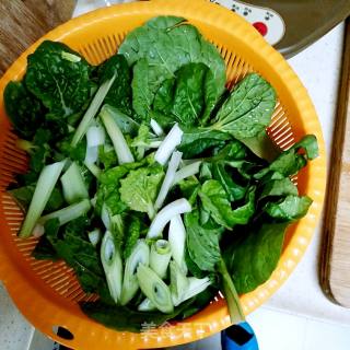 小青菜煎豆腐的做法步骤：2