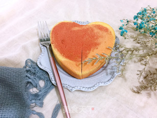 6寸双色戚风蛋糕的做法步骤：24