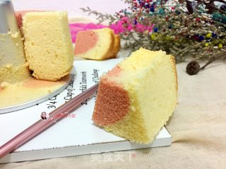 6寸双色戚风蛋糕的做法步骤：28