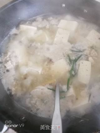 老豆腐炖肉丸的做法步骤：3