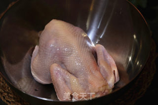 电饭锅版焖鸡的做法步骤：3
