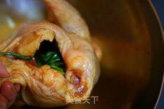 电饭锅版焖鸡的做法步骤：10