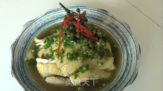 葱椒白切鸡的做法步骤：6
