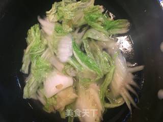 带鱼扒白菜的做法步骤：5