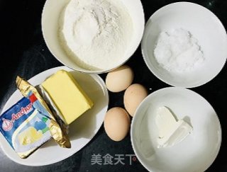 切达奶酪饼干菜谱-安佳Anchor的做法步骤：1